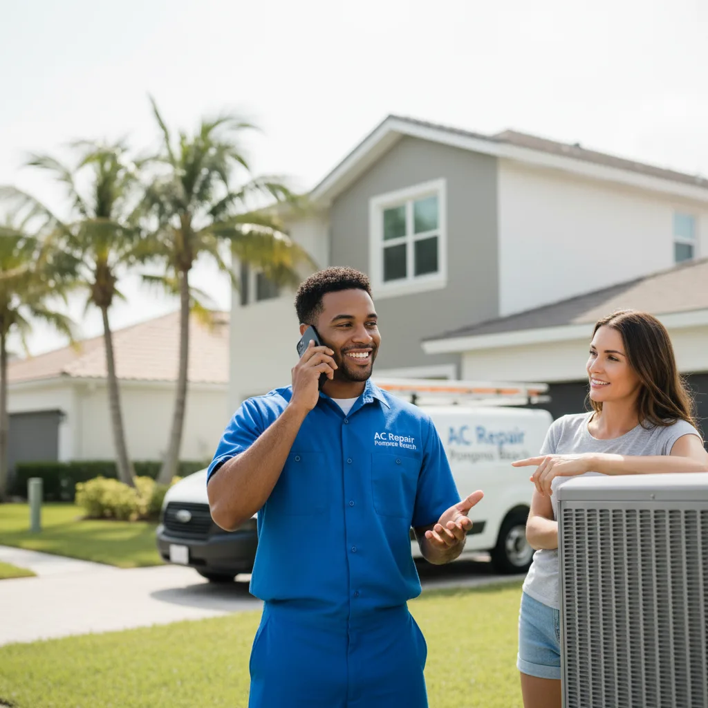 AC Repair Pompano Beach customer support in Walton